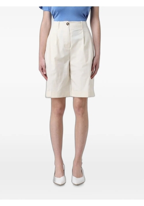MeimeiJ pleated tailored shorts - Neutrals