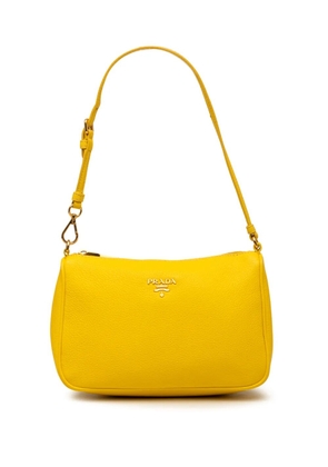 Prada Pre-Owned 2010-2026 Vitello Daino Pochette shoulder bag - Yellow