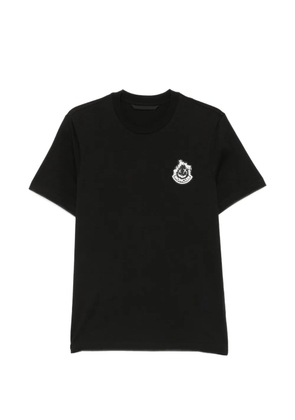 Moncler logo-patch T-shirt - Black