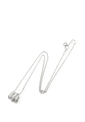 Bvlgari Pre-Owned 2010s Serpenti Viper diamond necklace - Silver