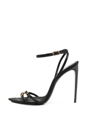 Saint Laurent Pre-Owned Cassie heeled sandals - Black