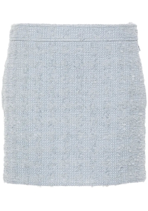 Gucci tweed mini skirt - Blue
