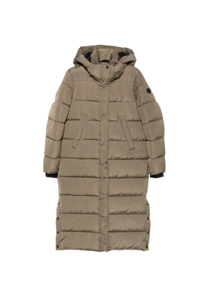 SERGIO MORETTI FIRENZE zip-up hooded puffer coat - Green