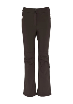 Yves Salomon softshell flared ski trousers - Brown