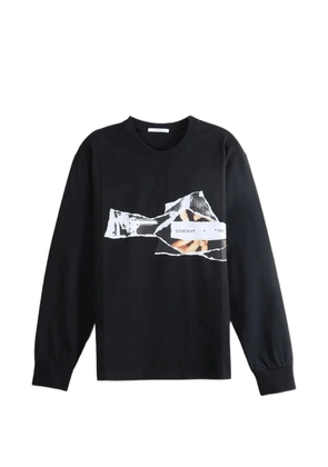 Givenchy graphic-print long-sleeve T-shirt - Black