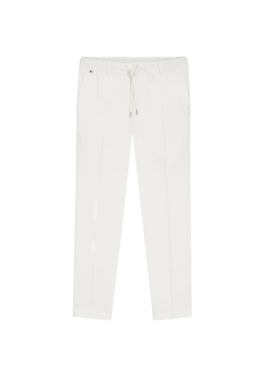 BOSS Kane1 straight-leg trousers - White