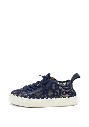 Chloé Pre-Owned Lauren sneakers - Blue