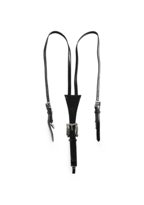 Enfants Riches Déprimés engraved buckle-fastening braces - Black