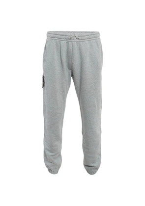 Gucci Pre-Owned Tiger applique side-stripe track pants - Grey