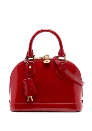 Louis Vuitton Pre-Owned 2013 Monogram Vernis Alma BB satchel - Red