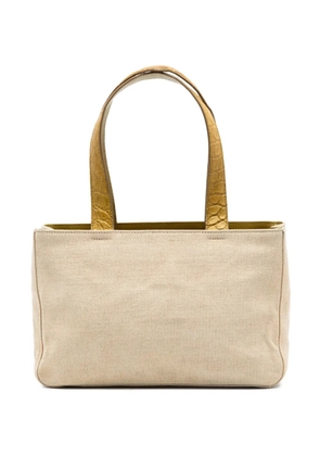 Prada Pre-Owned 2000-2013 Canvas tote bag - Neutrals