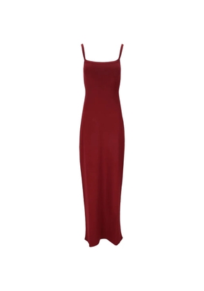 DSQUARED2 ribbed-knit slit-detail maxi dress