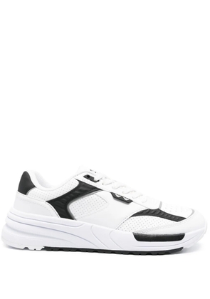 Ea7 Emporio Armani panelled sneakers - White