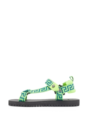 Versace Pre-Owned La Greca sandals - Green