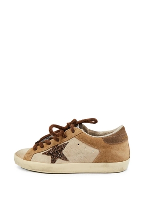 Golden Goose Super Star glitter sneakers - Neutrals