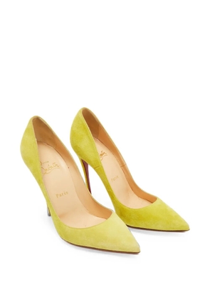 Christian Louboutin Pre-Owned So Kate pointed-toe pumps - Yellow