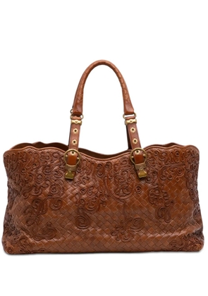 Bottega Veneta Pre-Owned 2000-2007 Nappa Intrecciato Cornely tote bag - Brown