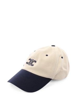 Celine Pre-Owned 2020s Triomphe Richelieu cap - Neutrals