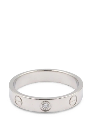 Cartier 2010s Love diamond ring - Silver