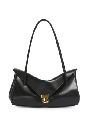 Marni black leather E/W shoulder bag