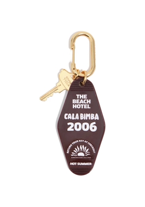 Bimba y Lola hotel-charm carabiner keyring - Gold