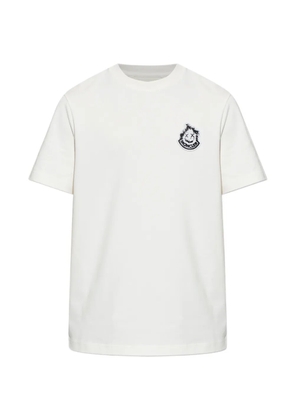 Moncler logo-patch T-shirt - Neutrals