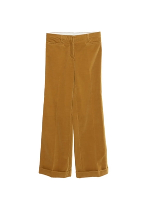 Miu Miu Pre-Owned corduroy wide-leg trousers - Neutrals