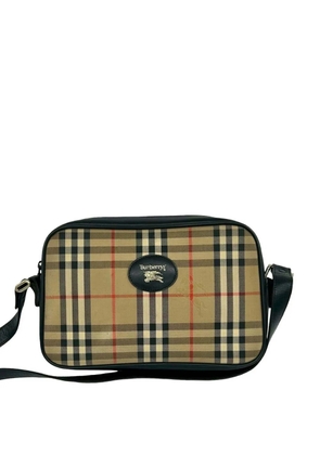Burberry Pre-Owned 20th Century Haymarket Check crossbody bag - Neutrals
