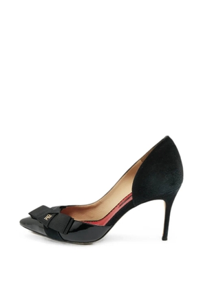 Carolina Herrera Vintage D'Orsay pointed-toe pumps - Black
