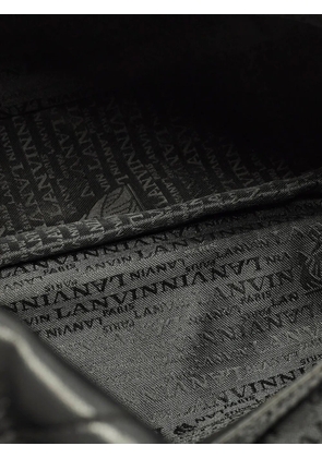 Lanvin Pre-Owned Amalia quilted-shoulder bag - Black