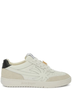 Palm Angels Palm Beach University leather sneakers - White