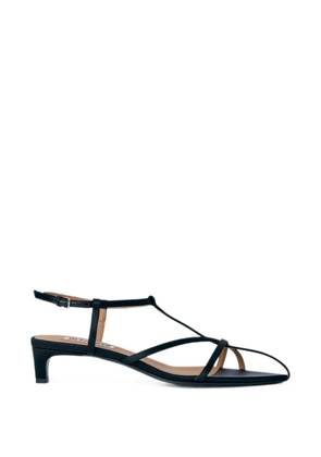 Jil Sander strappy buckle-fastening sandals - Black