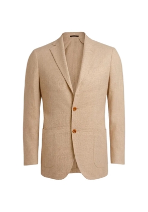 SARTORIO NAPOLI Prince of Wales check blazer - Neutrals