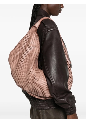 SOMMET Aura leather shoulder bag - Pink