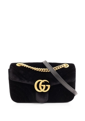 Gucci Pre-Owned GG Marmont chain-strap shoulder bag - Black