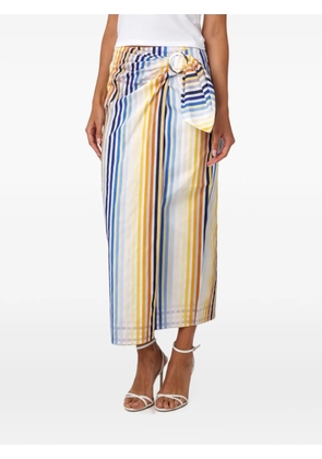 Toccin Gwyneth midi skirt - Blue