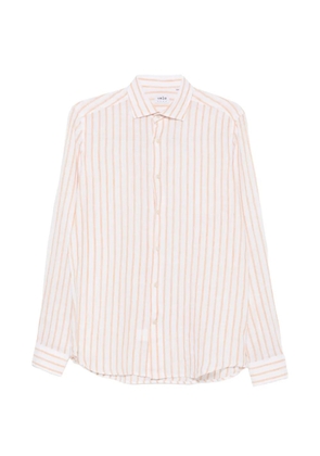 VELA SHOP striped long-sleeve shirt - Neutrals