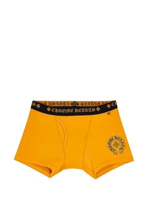 Chrome Hearts logo-print boxer - Yellow