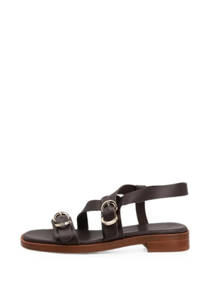 FRAU multi-strap leather sandals - Brown