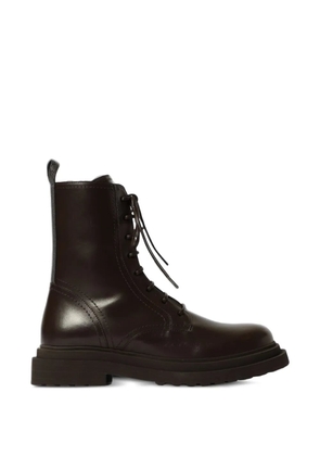 Brunello Cucinelli shearling Monile ankle boots - Brown