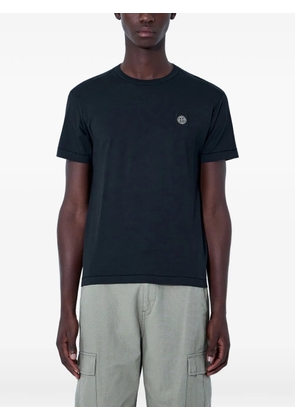 Stone Island logo-motif T-shirt - Black