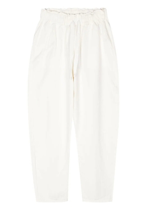 Kristensen Du Nord high-waisted cotton trousers - White