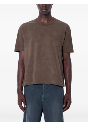 visvim patch-pocket T-shirt - Brown