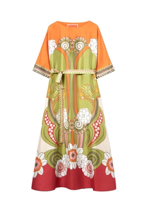 La DoubleJ Muumuu Placée dress round neck - Green