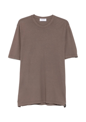 Gran Sasso crew-neck T-shirt - Brown