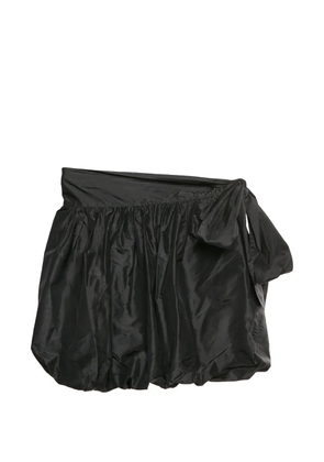 PUCCI Pre-Owned bubble-hem side-tie mini skirt - Black
