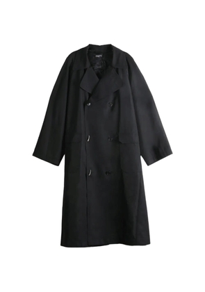 Enfants Riches Déprimés I'm Your Man double-breasted trench coat - Black