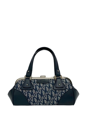 Christian Dior Pre-Owned 2000-2026 Diorissimo Trotter Canvas Frame Bag handbag - Blue