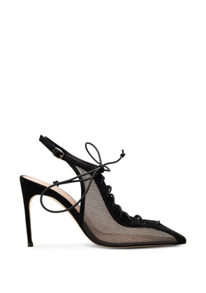 Malone Souliers Alia lace-up pumps - Black