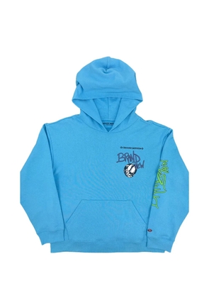 Chrome Hearts Matty Boy graphic-print hoodie - Blue